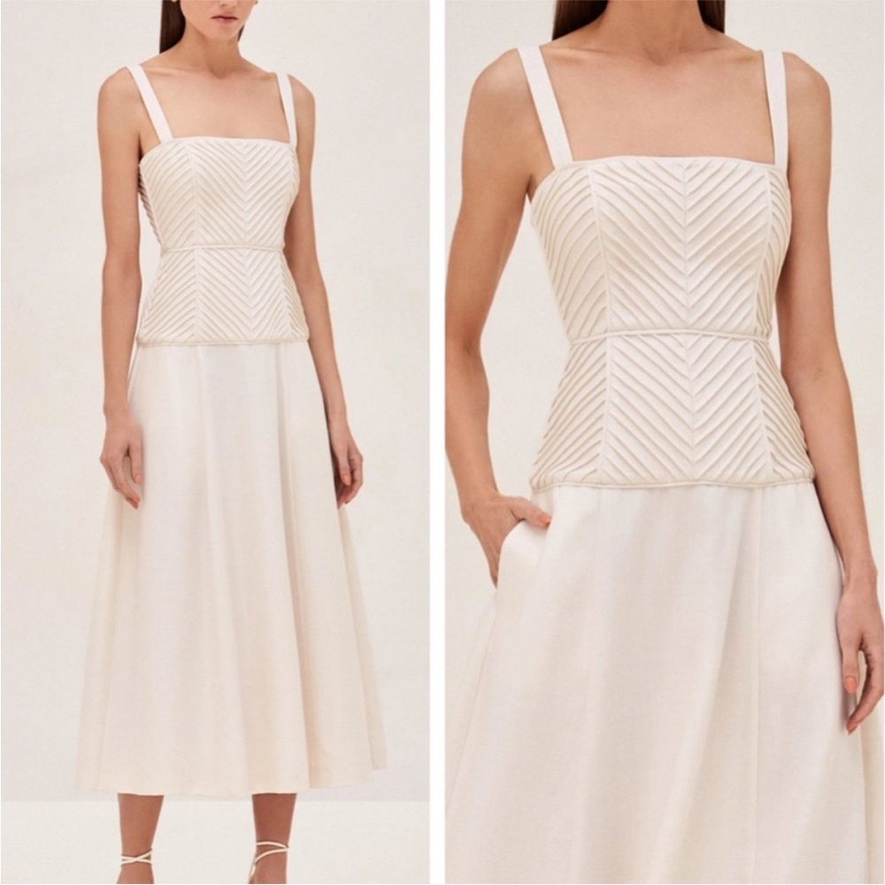 Alexis Coralia Ivory dress size large